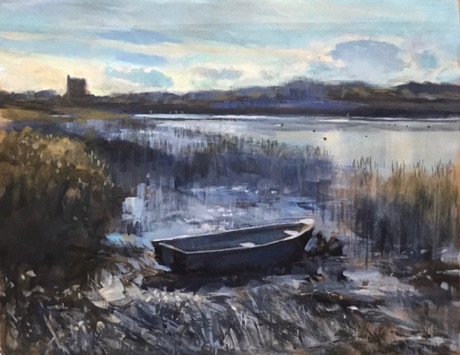 "View Across the Rec Topsham" 46 x 36cm
£495 framed £425 unframed